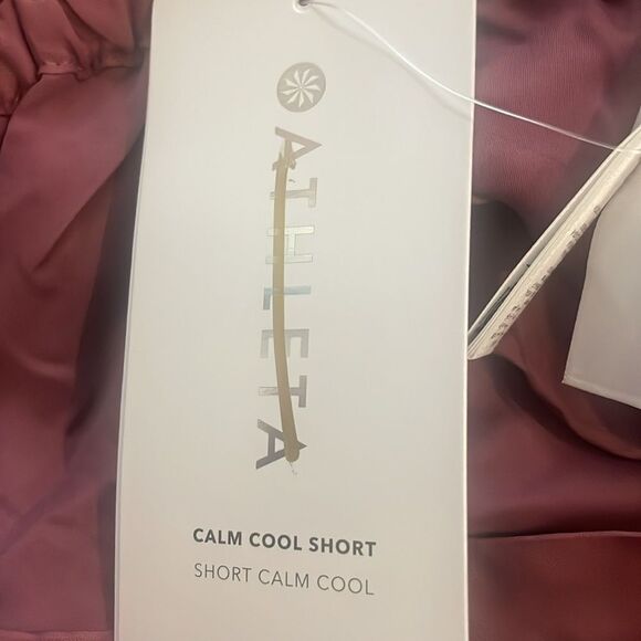 NWT Athleta Calm Cool Short Tawny Rose Medium - Picture 7 of 8